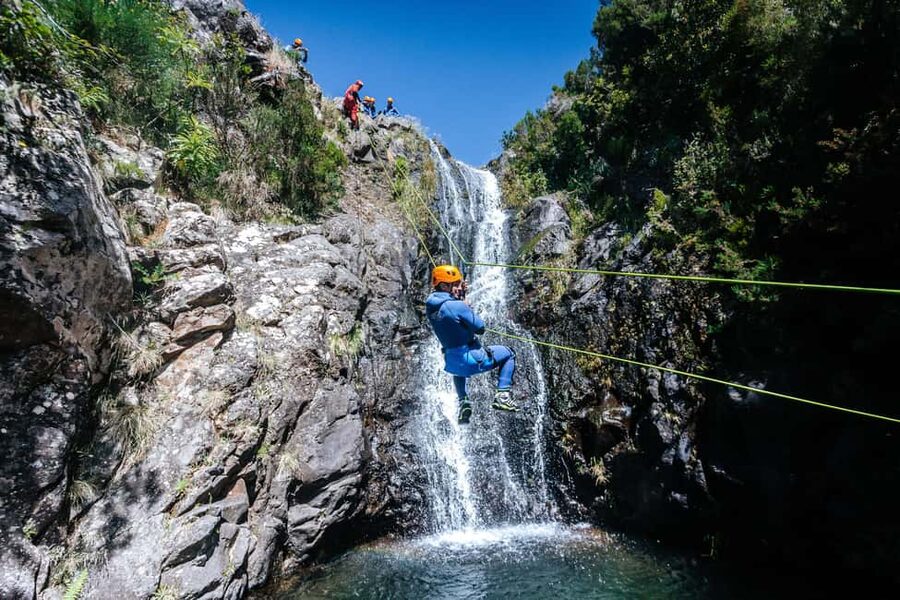 Canyoning for All - Beginner | Funchal - Seven waterfalls and the rappel technique lesson you actually use