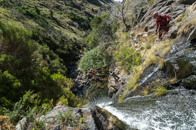 Canyoning in Madeira: Ribeira das Cales - Funchal Ecological Park - Gear and clothing: included equipment plus a small shoe fee