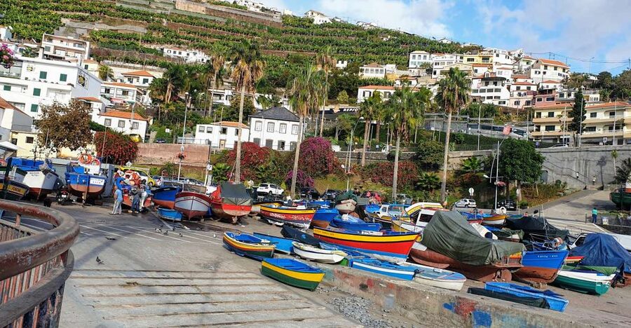 From Funchal: Tuk Tuk Tour to Camara de Lobos and Cabo Girao - Funchal and Lido Avenue, before you hit the coast