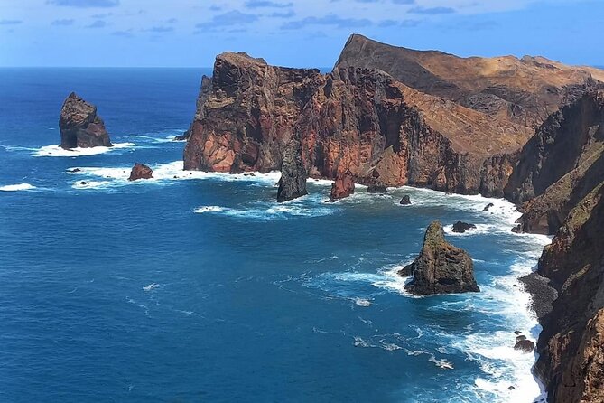 Full day East Adventure Jeep Tour in Madeira Portugal - Faial walk and Guindaste glass platform over the ocean