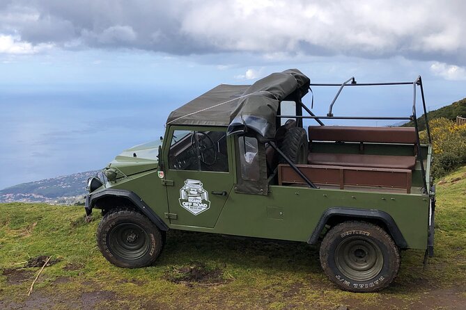 Full day West Adventure Jeep Tour in Madeira Portugal - Poca das Lesmas: volcanic black sand beach and natural pools