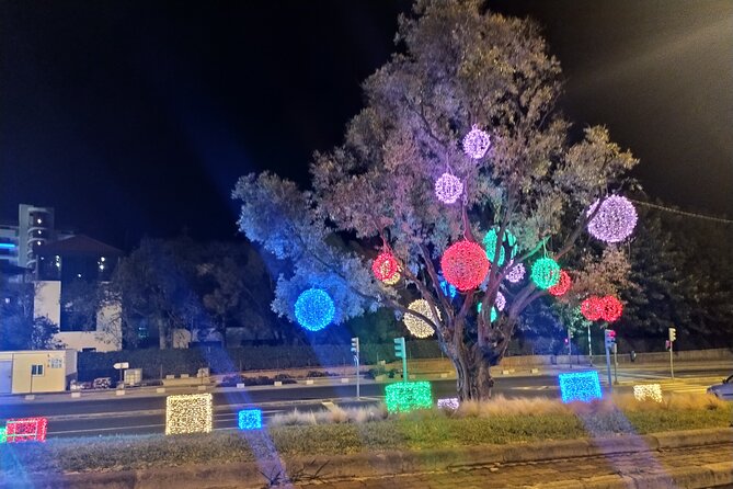 Funchal Christmas lights sightseeing night tour - The Vintage VW Beetle Style Ride (and Why Warm Clothes Matter)