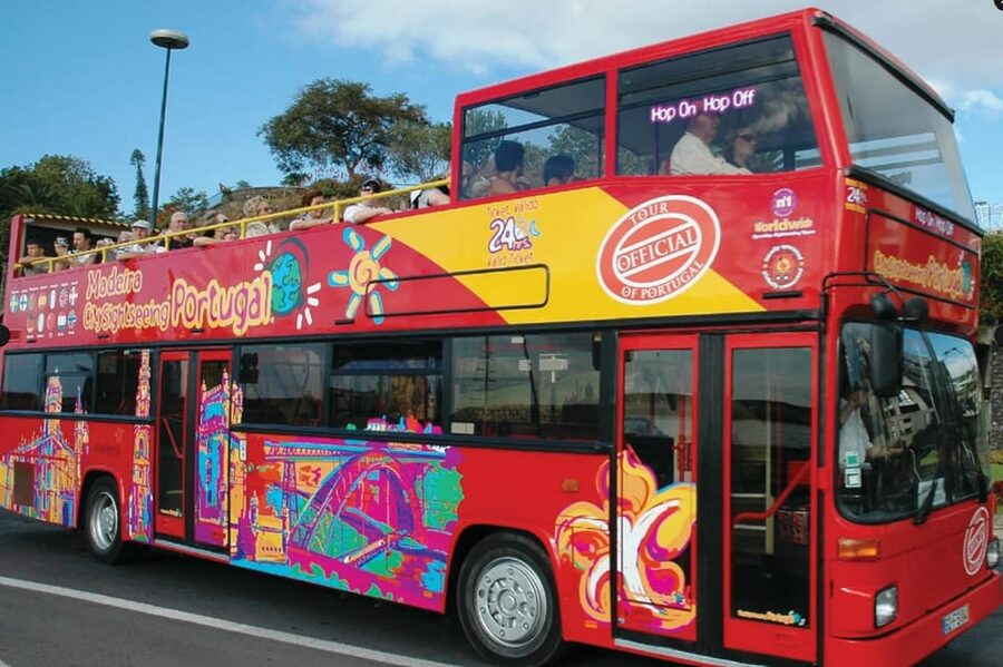 Funchal: City Sightseeing Hop-On Hop-Off Bus Tour - Blue Route for Monte and Jardim do Imperador, the 48-hour payoff