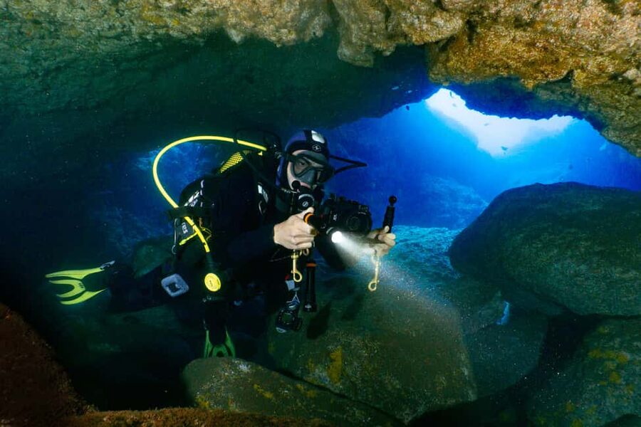 Funchal: Garajau national park - certified divers - The 2.5-hour rhythm: briefing, boat cruise, underwater time, back to hot water