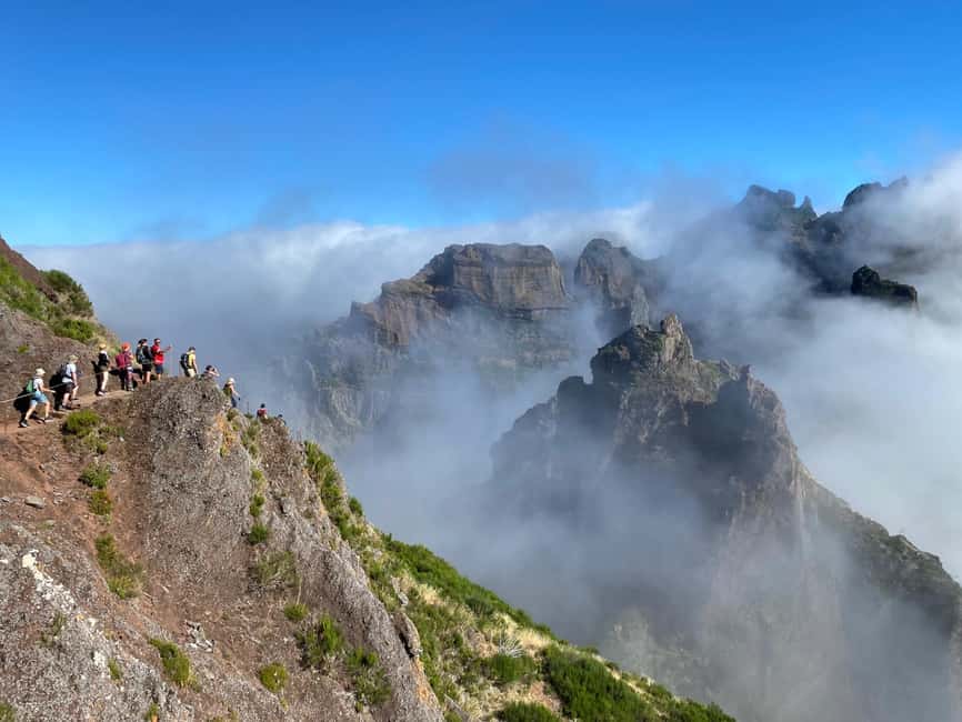 Funchal: PR1.2 Pico Ruivo & Achada Teixeira Hiking Transfer - The return: Descent to Achada do Teixeira and your van ride back