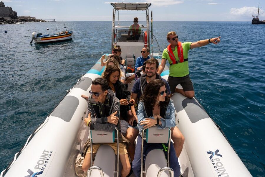 Funchal: Sunset over water by RIB boat +opt Dolphin/Whale - Quick hit highlights