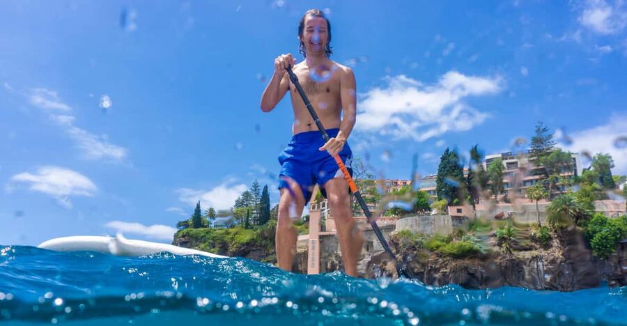 Funchal: SUP Rental or Guided tour with snorkeling - Getting there fast: the Pestana Carlton sea-level meeting point