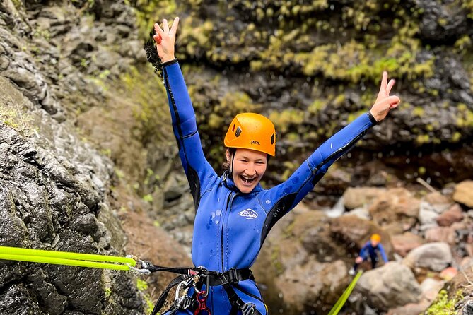 Madeira Canyoning - Beginner - Gear Check: Helmet, Wetsuit, Harness, and Special Shoes