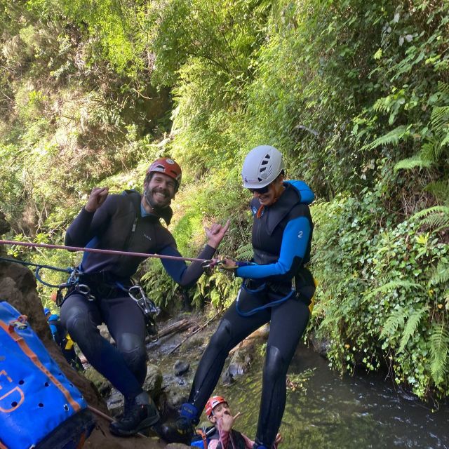 Madeira Canyoning Beginners – Easy & Fun Waterfall Adventure - The end-of-canyon walk through terraces: a calmer finish