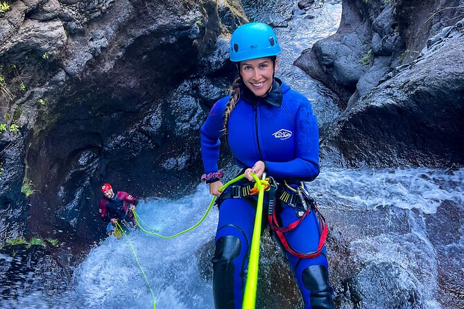 Madeira Canyoning Intermediate - The short walk to the stream, plus the first safety briefing
