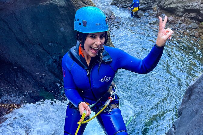 Madeira Canyoning Intermediate - The pace and how long the action actually takes