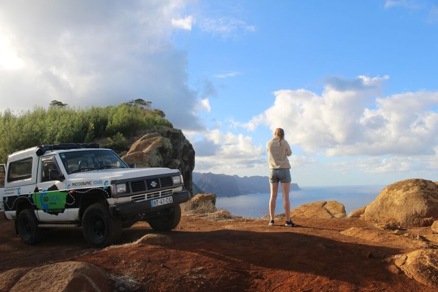 Madeira in one day: Funchal & Eastern Highlights - Porto da Cruz: photo stop, spirits, lunch, and sea-air energy