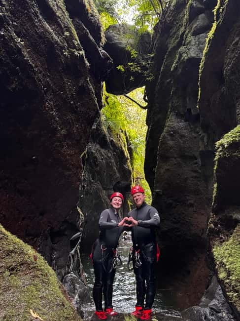 Madeira: Intermediate Canyoning Tour - Small Groups Only - Rappels, slides, and jumps: how the adrenaline stays controlled