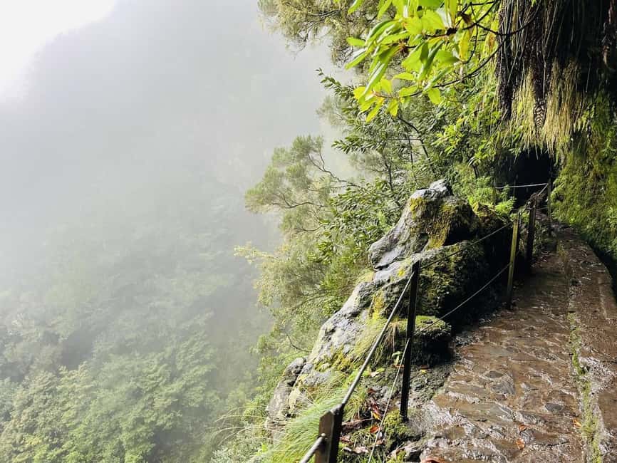 Madeira: PR 9 - Levada do Caldeirão Verde Hike Transfer - Pickup from Funchal, Caniço, and Garajau, then straight to Santana