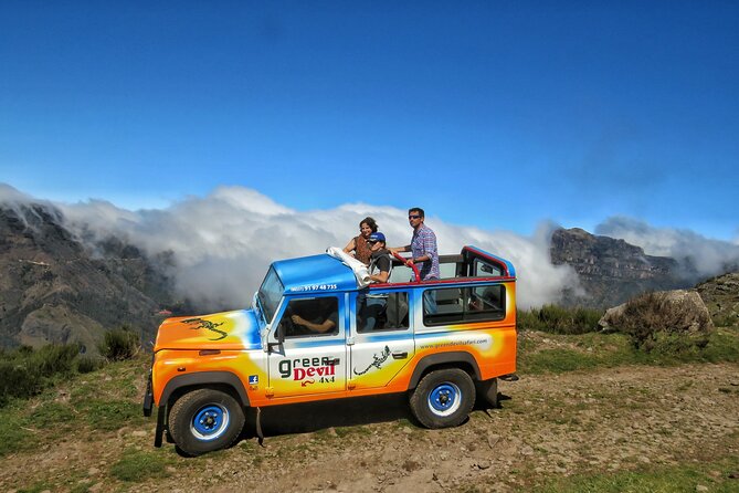 Porto Moniz 4WD Jeep Full Day Tour - Ribeira da Janela, the window rock, and Veu da Noiva