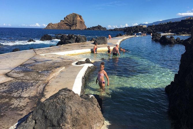 Porto Moniz - Natural Swimming Pools - Cabo Girão glass balcony: the 580m “hold onto your photo” stop