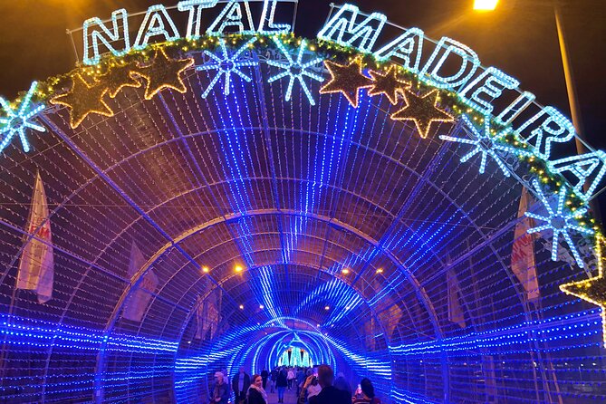 Private Funchal Christmas Light Tour - Avenida Arriaga, nativity scenes, and the Christmas-light walking rhythm