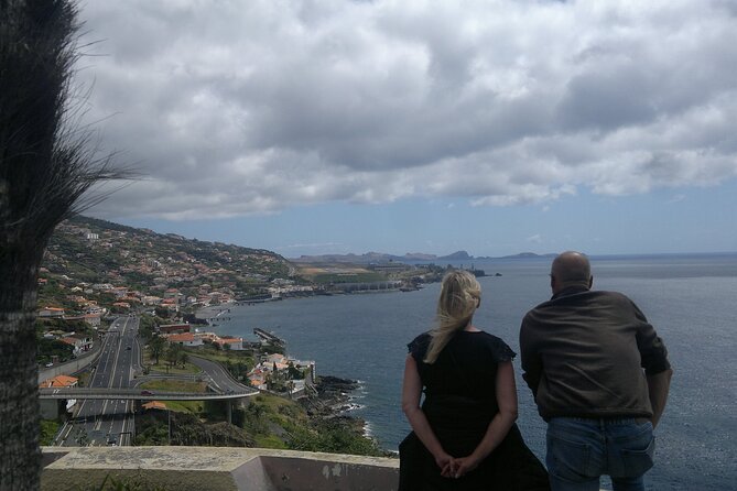 Private Sidecar Tour – Downtown Funchal for 1 or 2 People - Pickup, Helmets, and the Two-Person Sidecar Setup