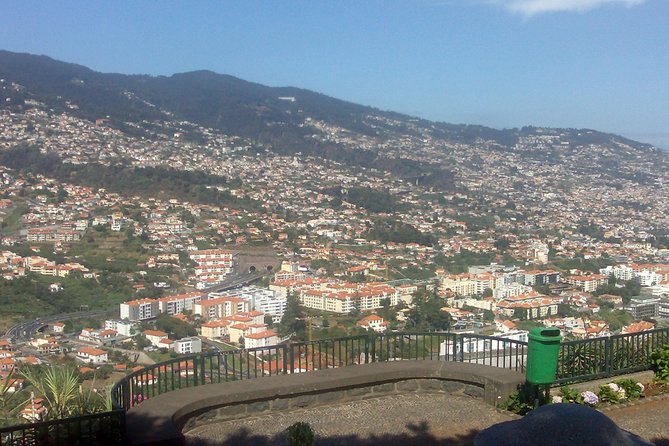 Funchal spread along its bay under the Monte hillside
