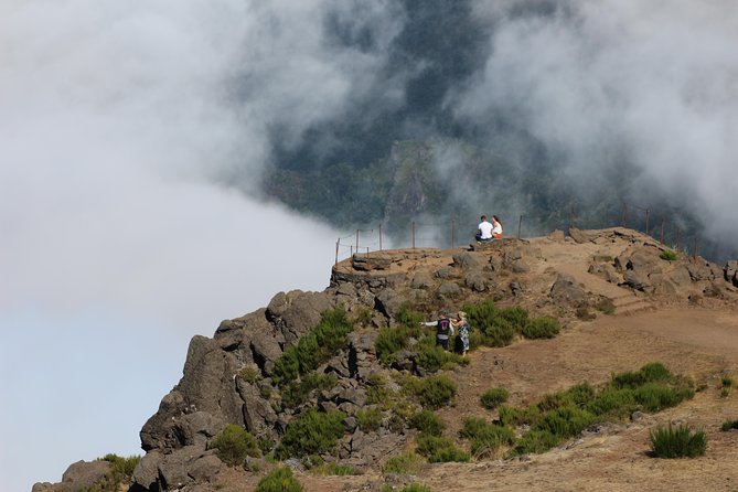Shore Excursion - East Madeira Peaks & Santana - Pico do Arieiro: the big viewpoint payoff near the end