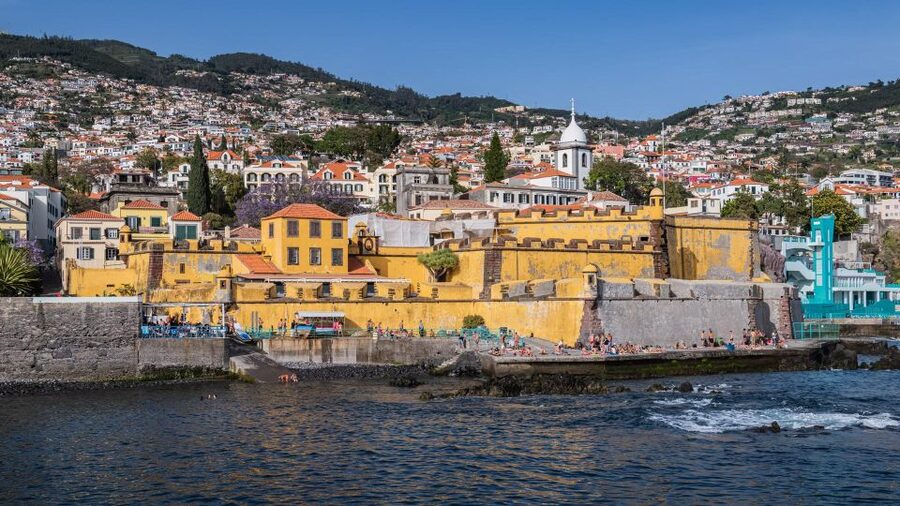 Tuk Tuk Funchal City - Madeira Island - Views on the way up, before the fort visit